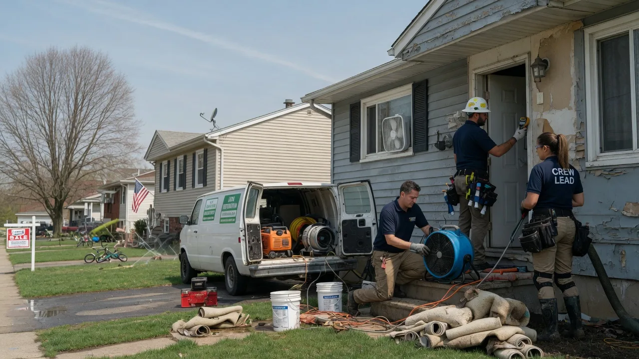 Flood Cleanup in De Soto, MO near me