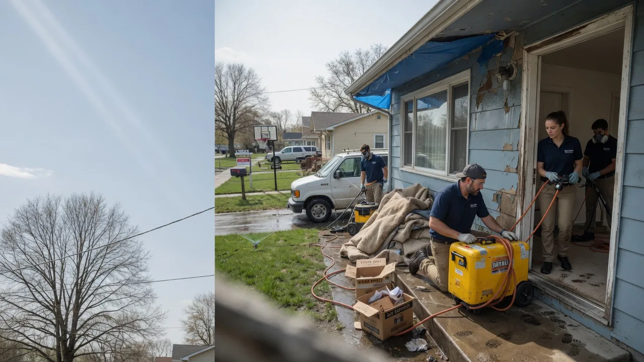 Basement Flood Cleanup in De Soto, MO near me